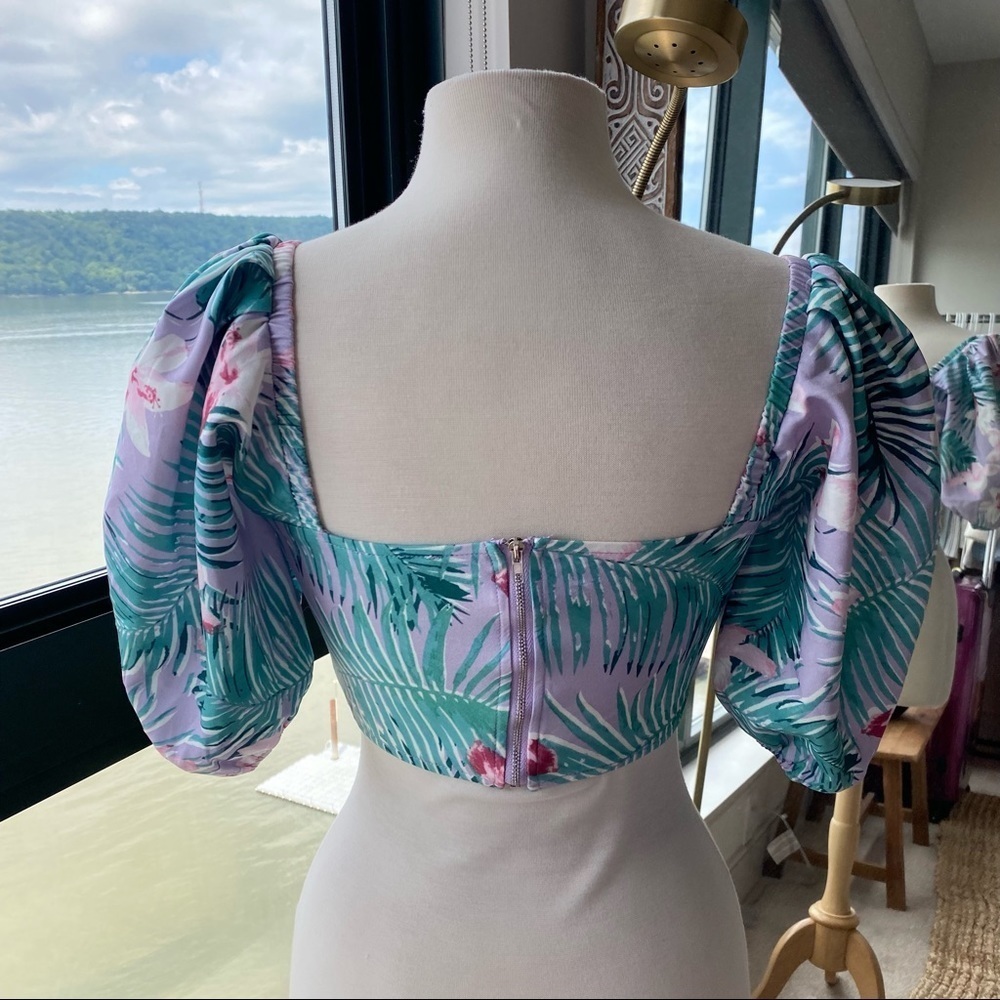 A. Peach Top, Size S - Picture 5 of 7